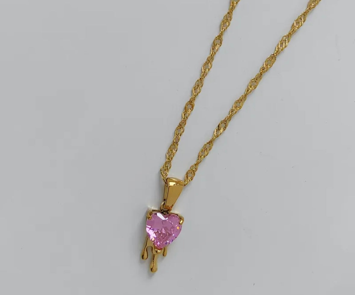 Corazón Glow – Set (Collar + Pantallas)