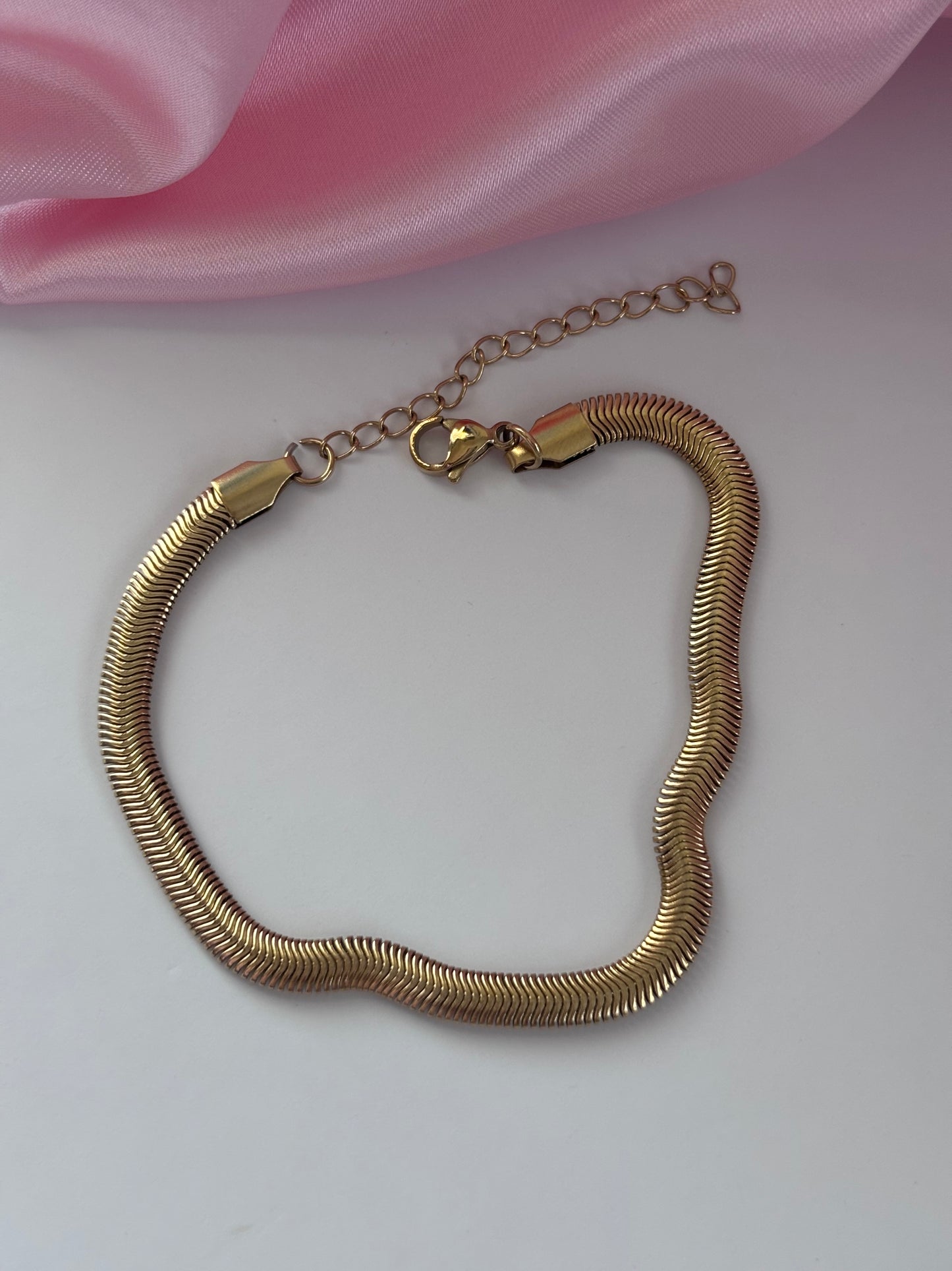 Pulsera Serpiente Dorada – Acero Inoxidable 304