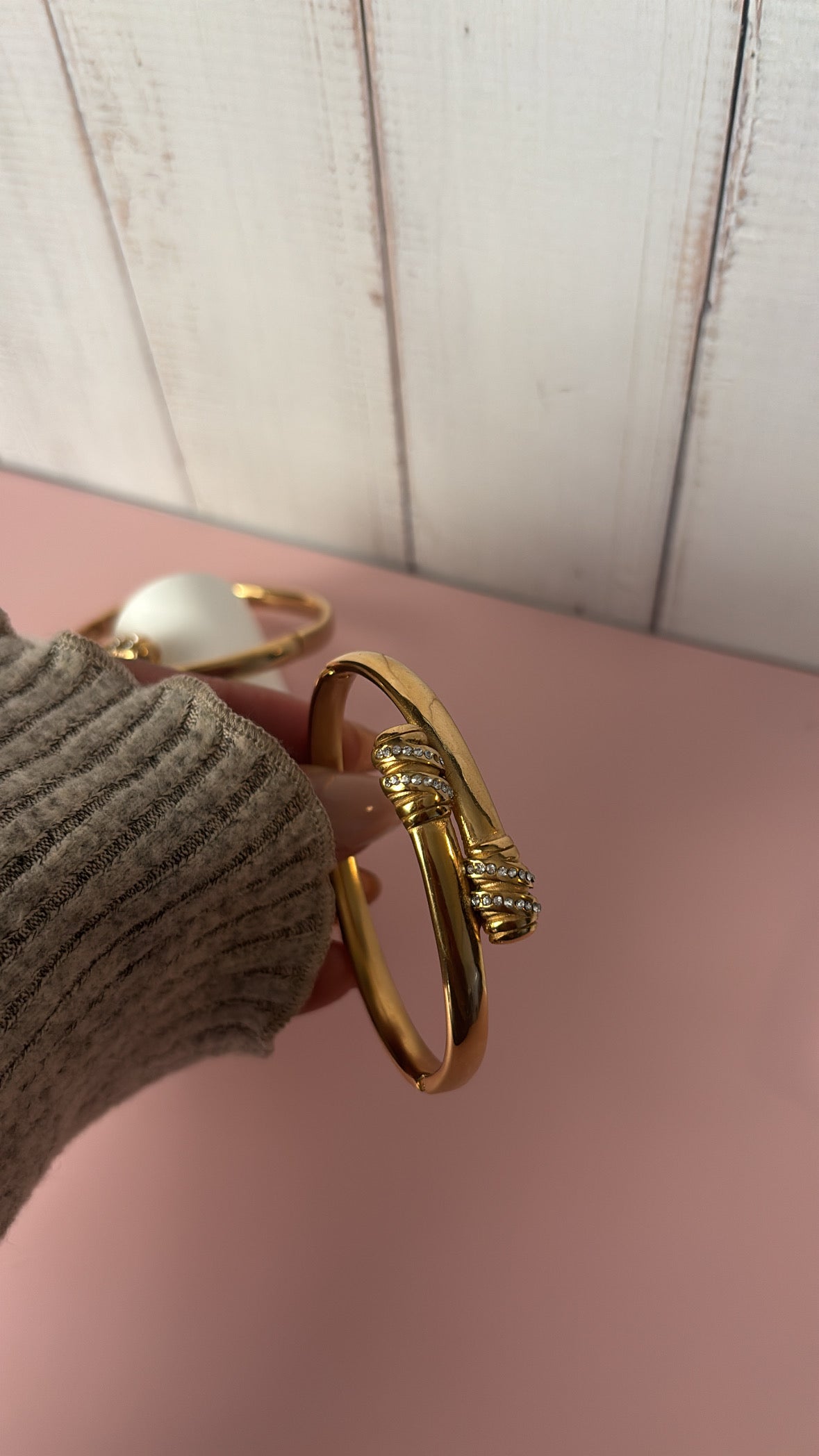 Brazalete Aura 18K ✨