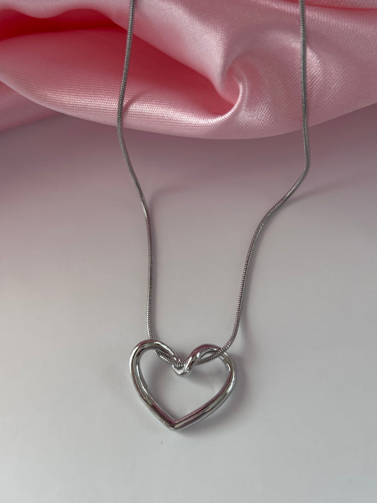 Collar Eternal Heart – Acero Titanio