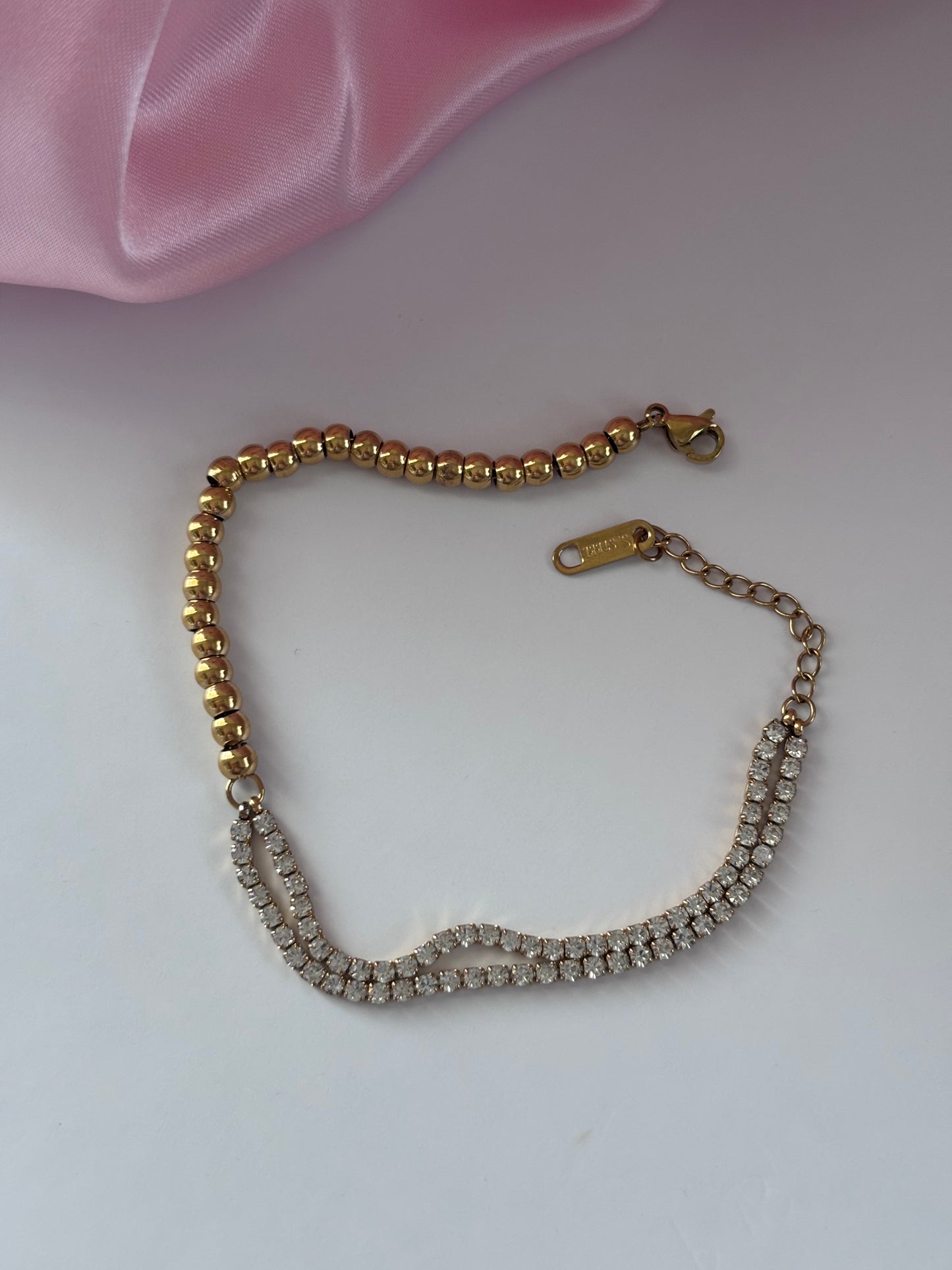 Pulsera Dual Shine – Acero Inoxidable 304