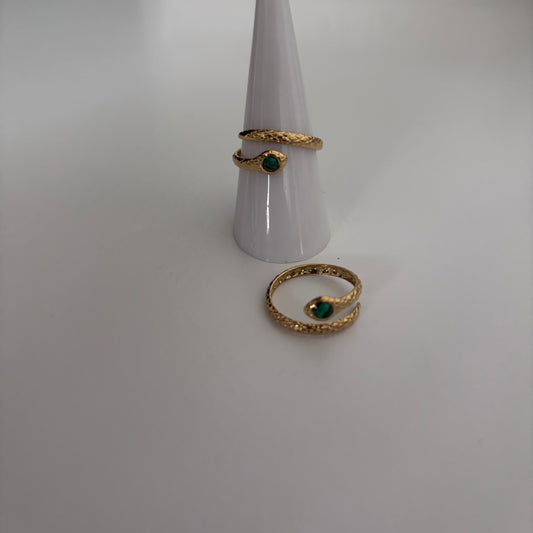 Anillo Sibilia Verde