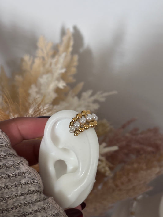 Cuff “Perla Dorada