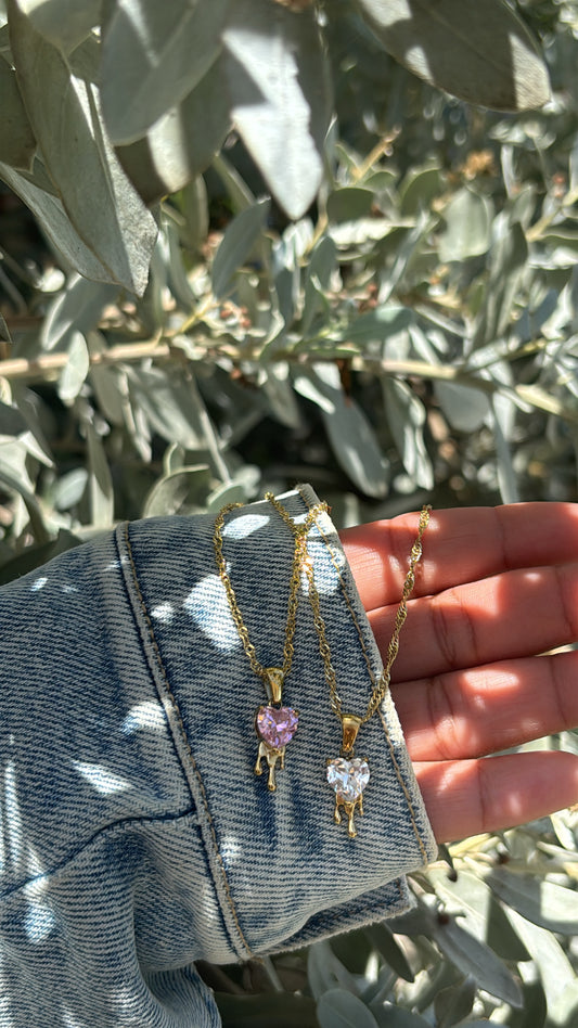 Corazón Glow – Set (Collar + Pantallas)