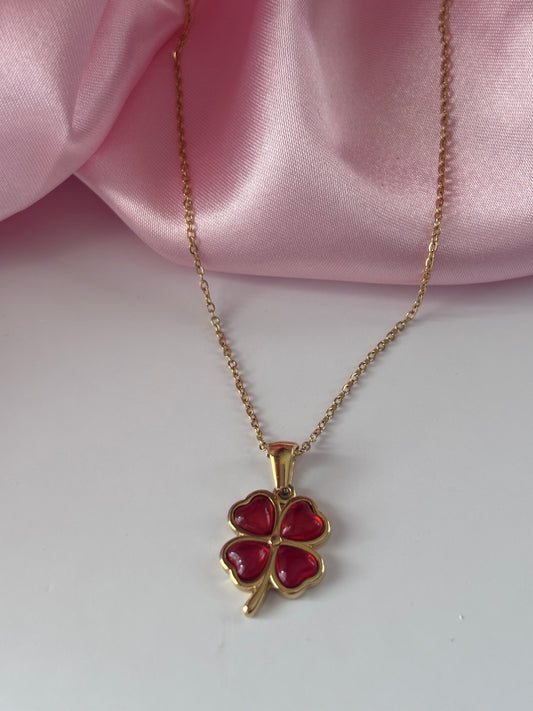 Collar Lucky Heart– Acero Inoxidable 304