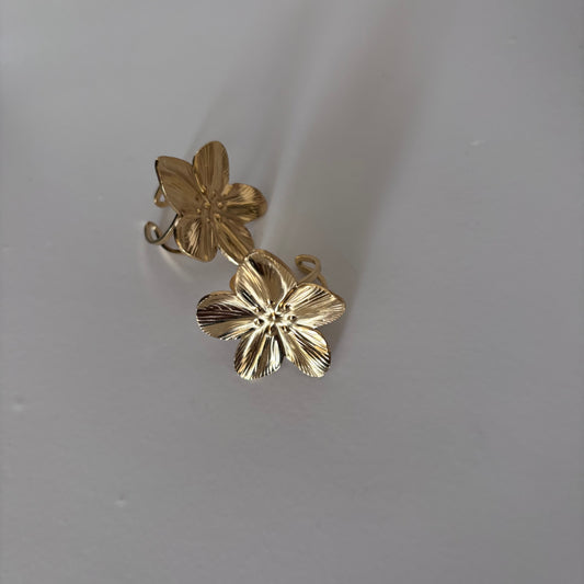 Anillo Floral  Ajustable