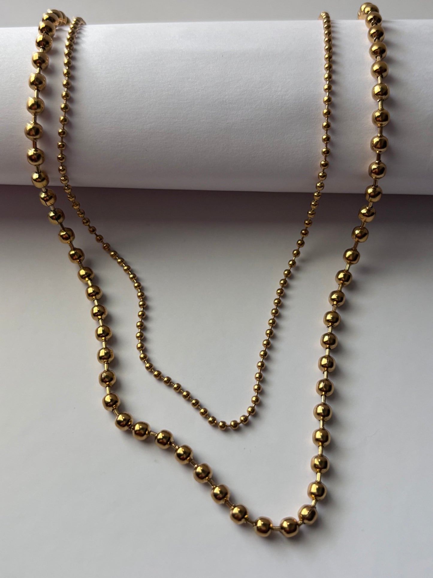 Golden Sphere Duo – Set de Esferas en Acero Inoxidable 304